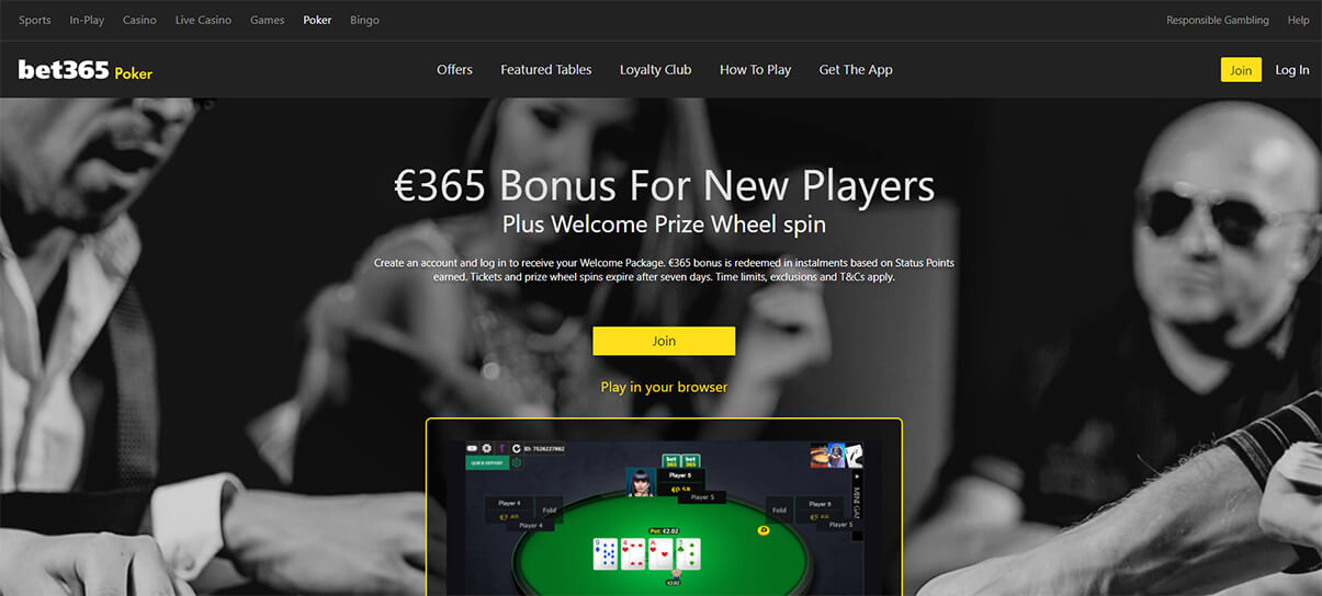 bet365 казино покер презентация изображение