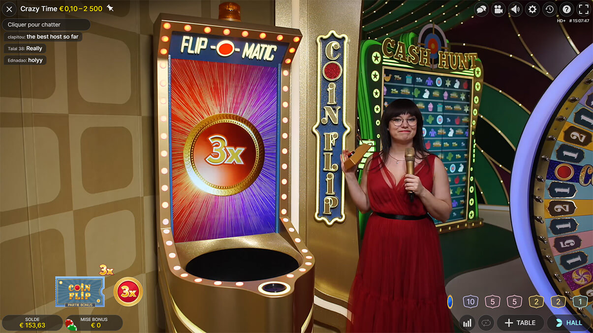 image de présentation du bonus coin Flip du jeu Crazy Time