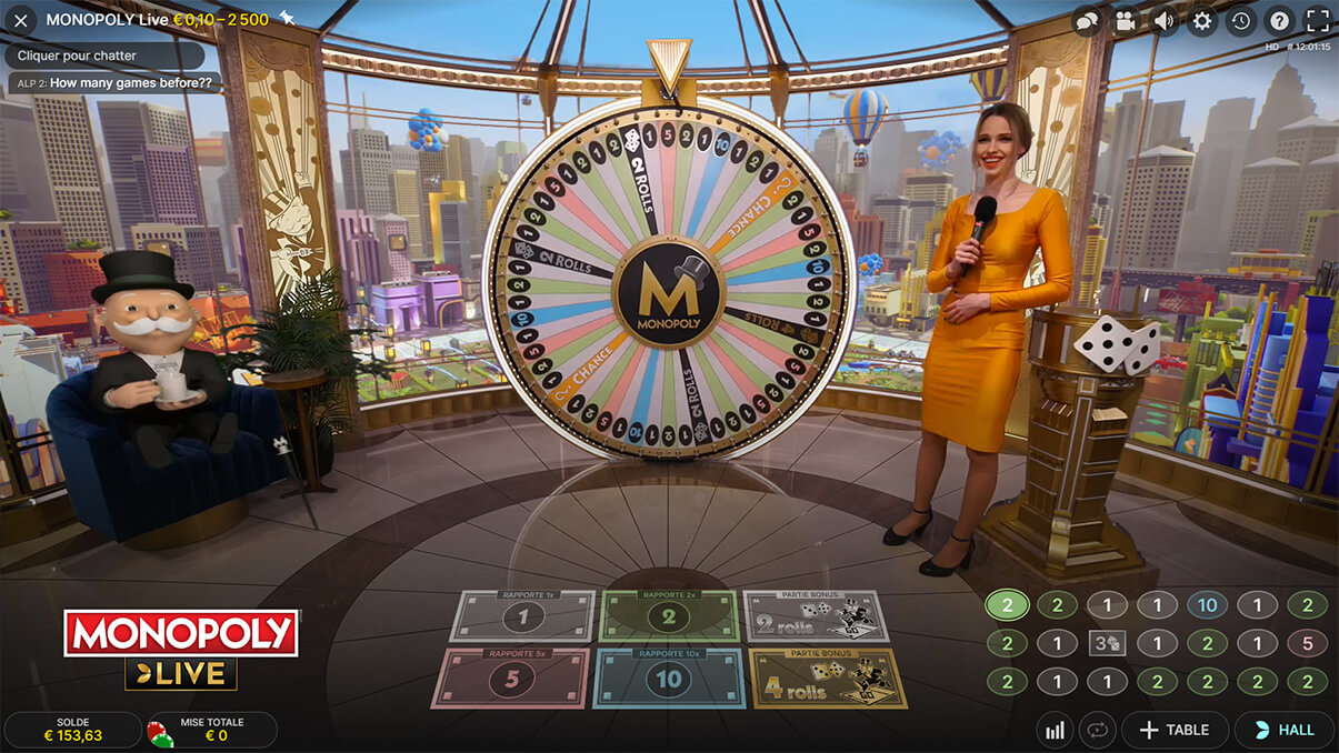 image de présentation du jeu Monopoly Live