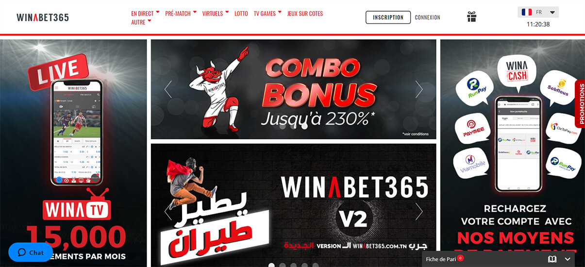 image de présentation du casino Winabet365