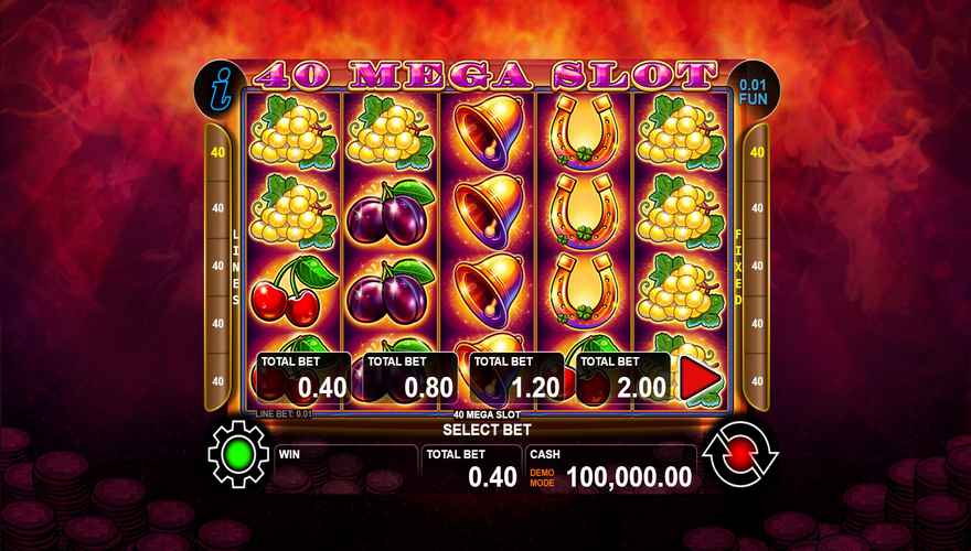 logo 40 Mega Slot
