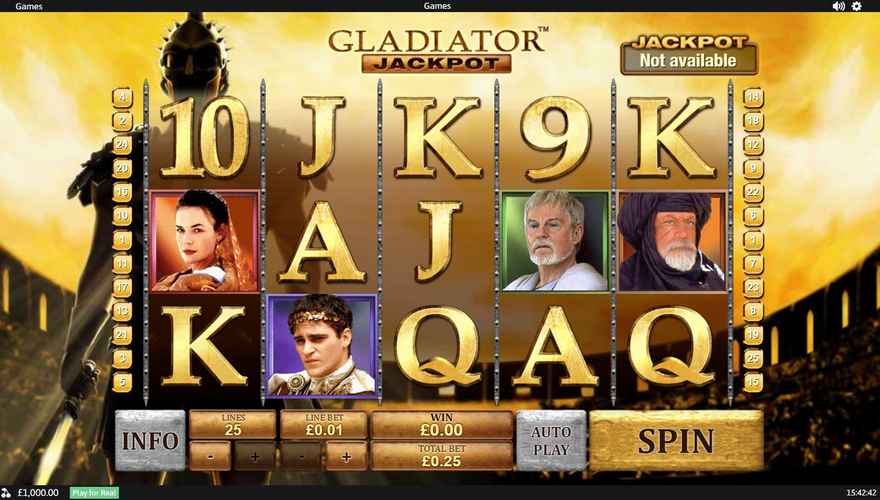 logo Gladiator Jackpot