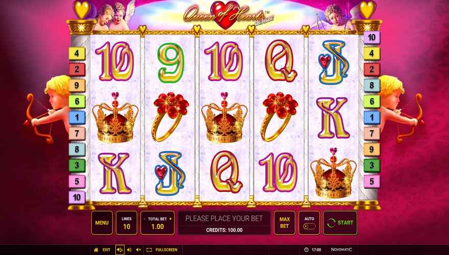 logo Queen Of Hearts Deluxe