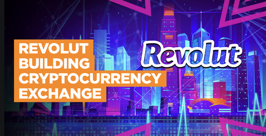 Image de la nouvelle plateforme de cryptomonnaie de Revolut
