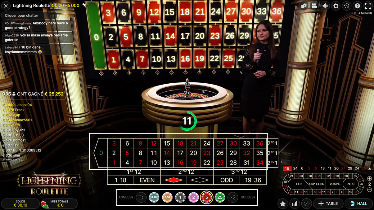 image de présentation de la stratégie du jeu live lightning roulette