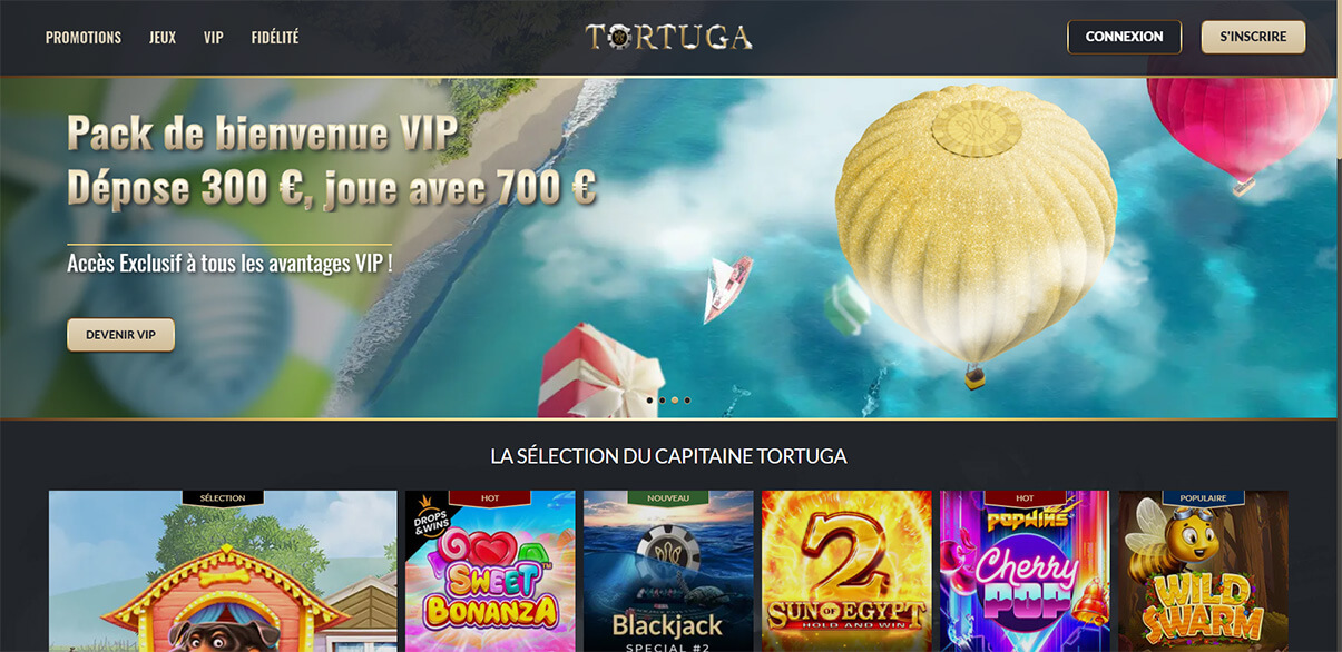 image de présentation du casino Tortuga en France