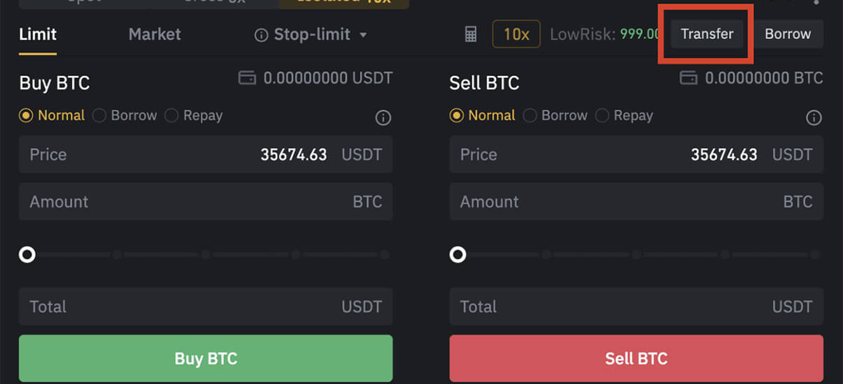 image de présentation trading sur marge avec effet de levier de la plateforme binance