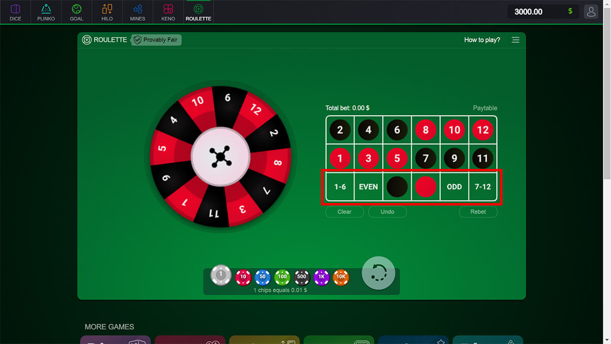 image de présentation numeros du mini-jeu mini roulette