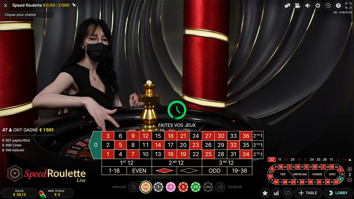 image de présentation speed roulette