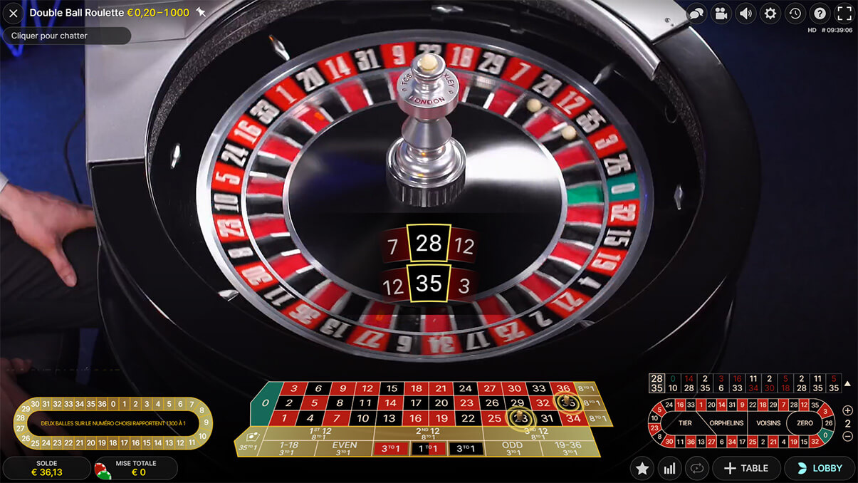 image de présentation double ball roulette