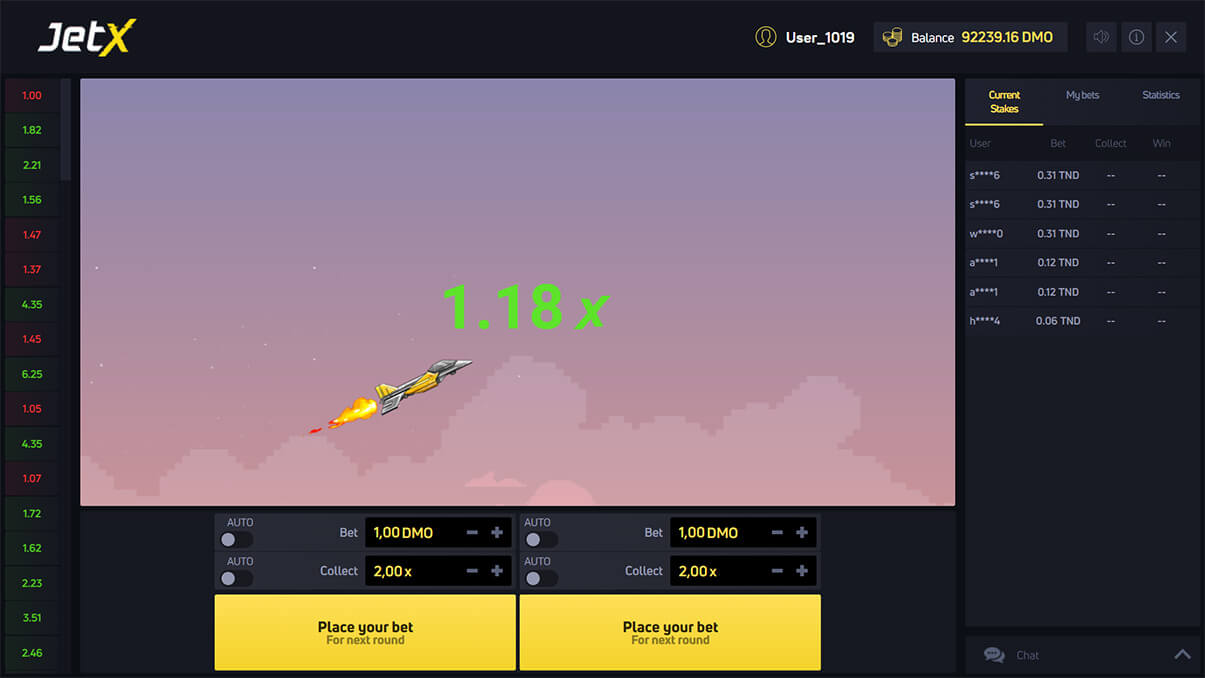 image de présentation du mini-jeu JetX