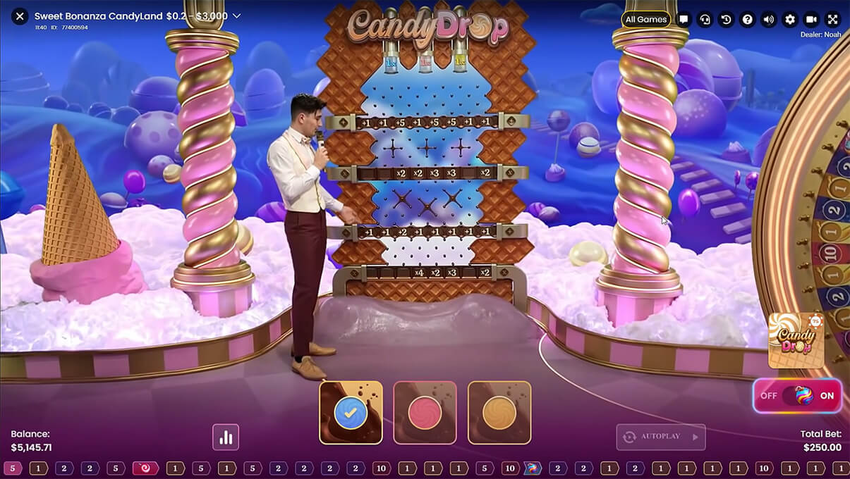 image de présentation candy drop sweet bonanza candyland