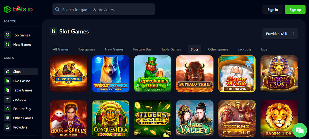 image de présentation machines a sous casino en ligne bets.io