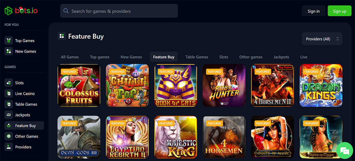 image de présentation achat bonus casino en ligne bets.io
