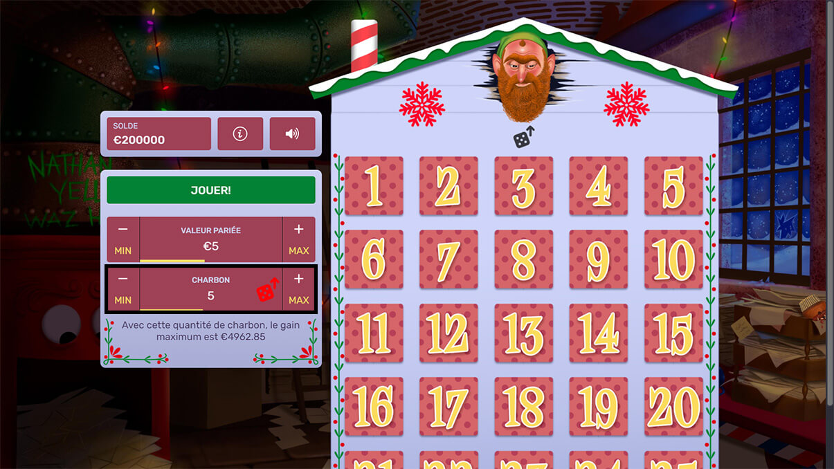 image de présentation nombre charbon du mini-jeu christmas miner
