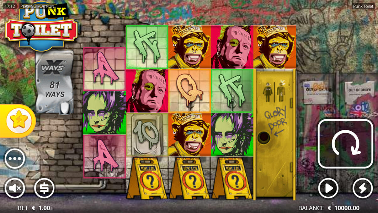 image de présentation de la machine à sous Punk Toilet