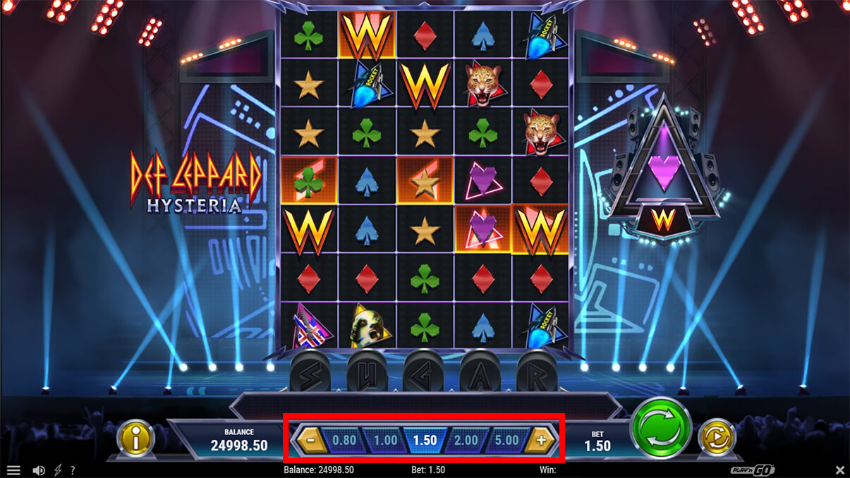 image de présentation mises de la machine à sous Def Leppard: Hysteria