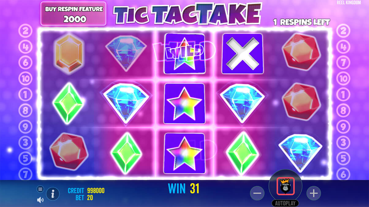 image de présentation bonus de la machine à sous Tic Tac Take