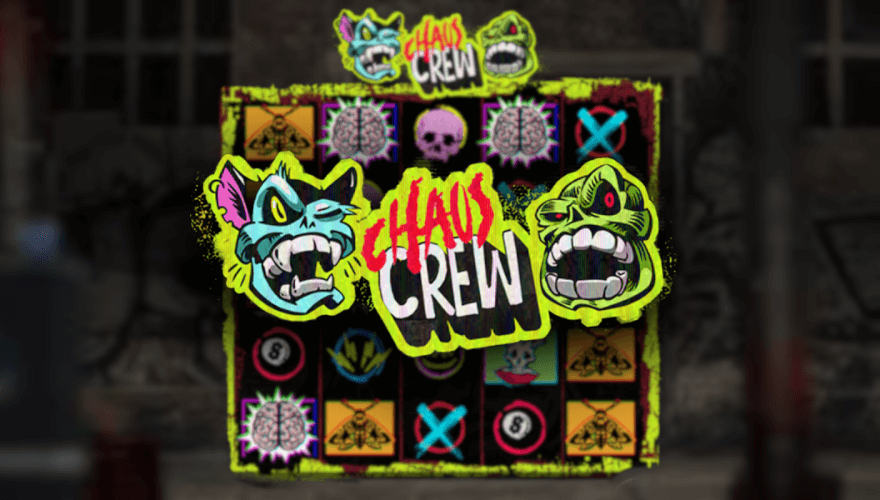 Machine à sous Chaos Crew avec achat de bonus