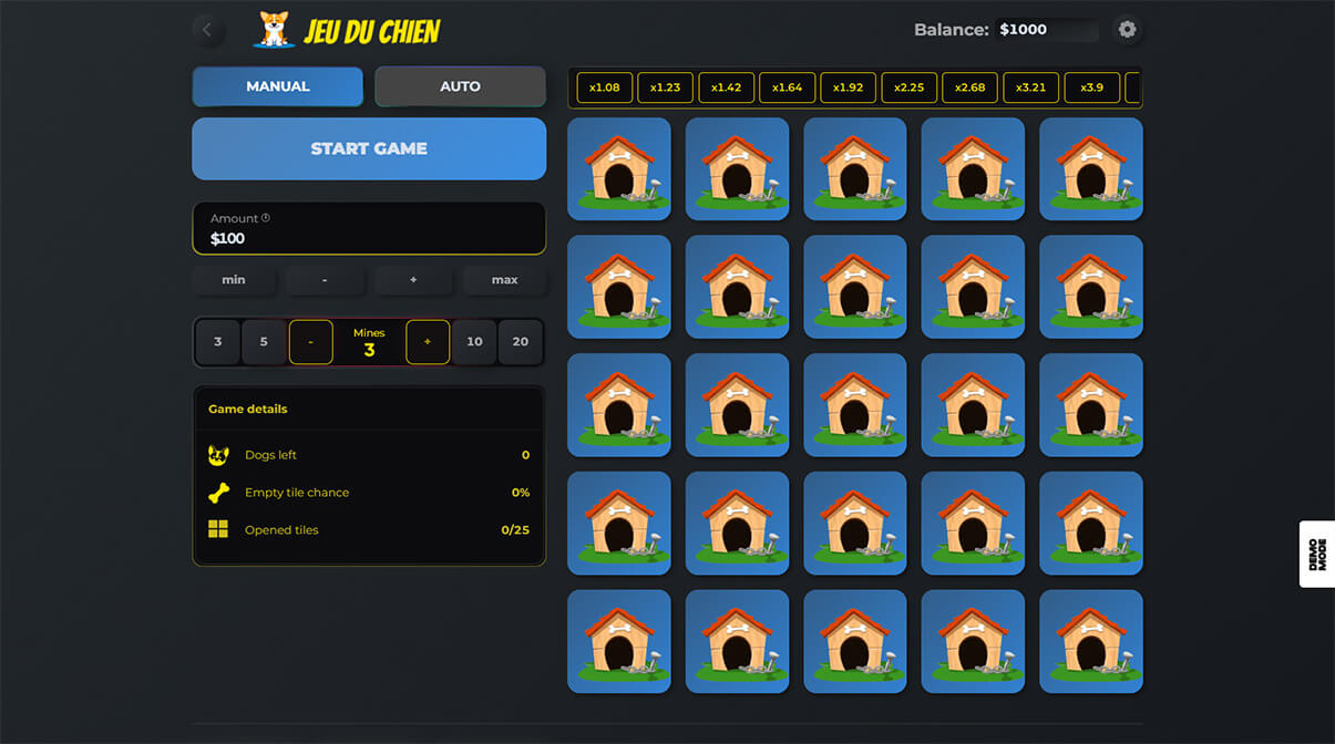 image de présentation du mini-jeu le jeu du chien Casinozer