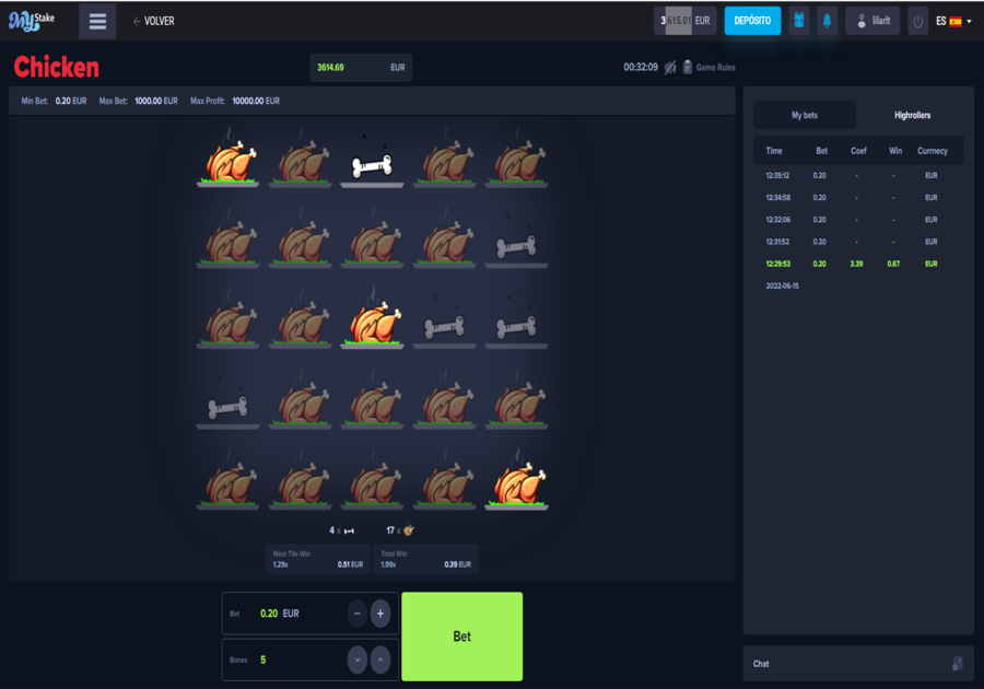 mystake chicken jeugo de pollo