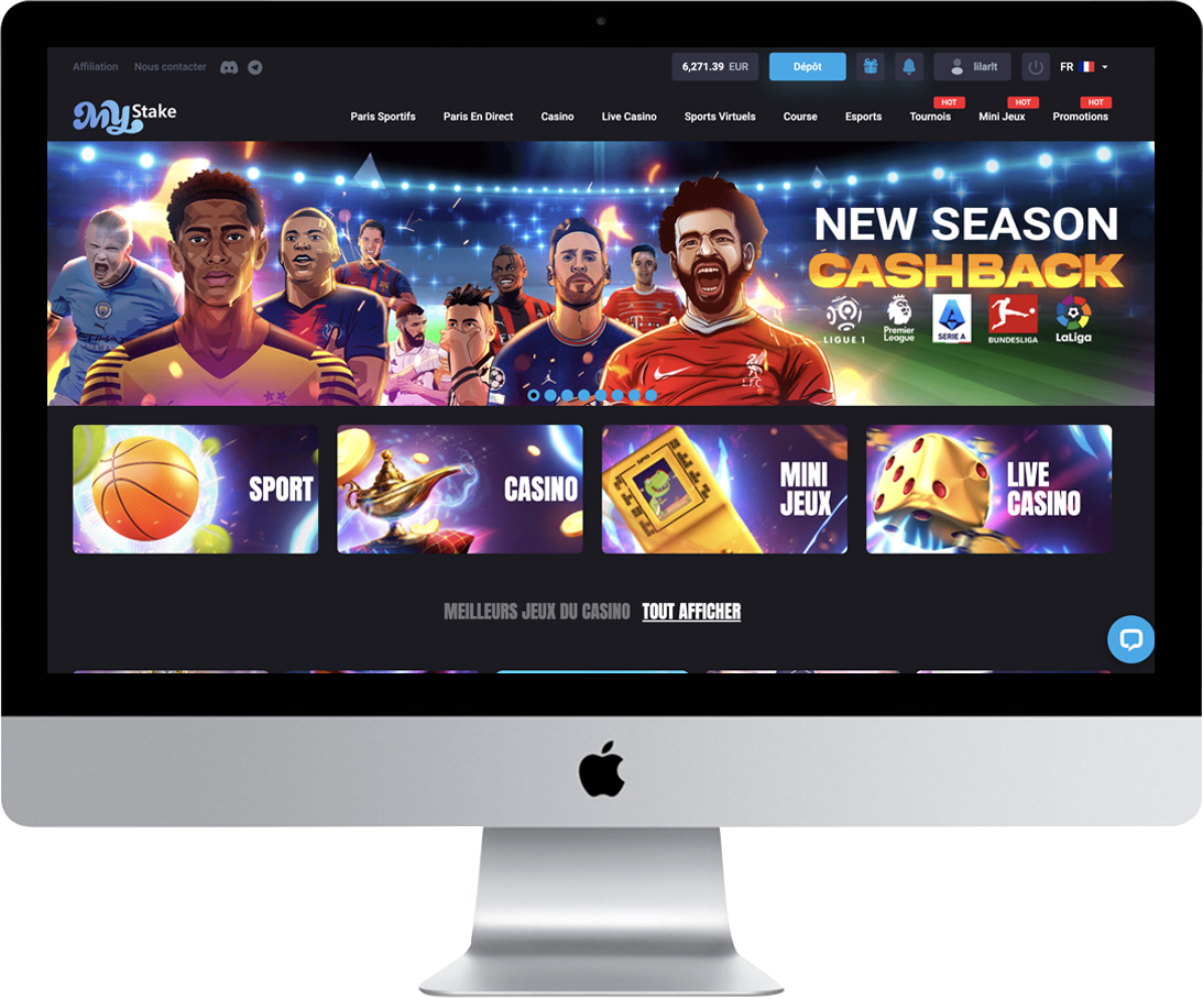 Ergonomie du site Mystake