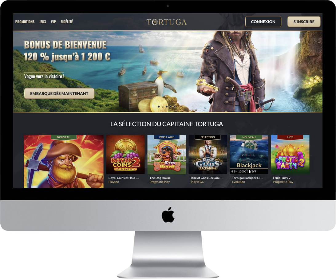 Présentation du casino en ligne Tortuga