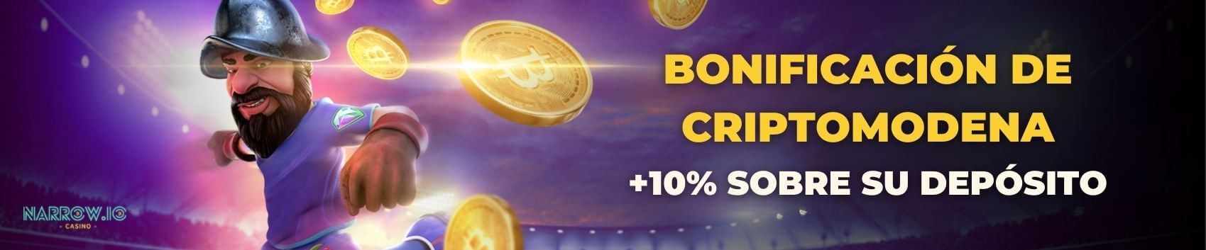 10% de bonificación por devolución de criptomonedas