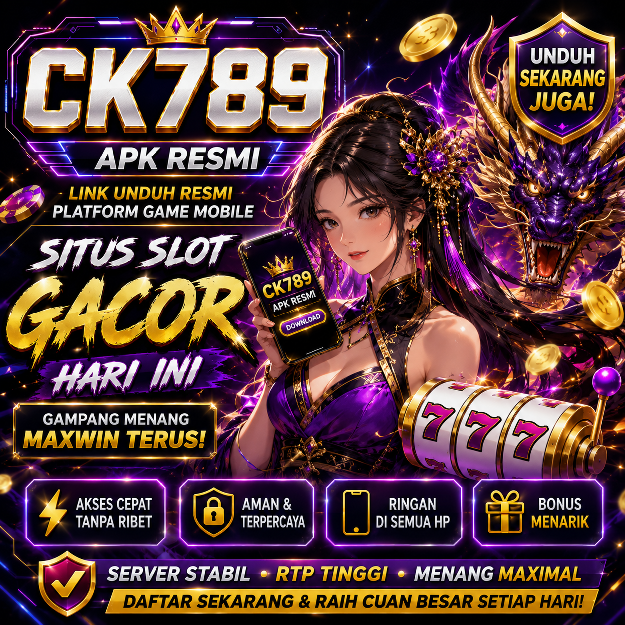 CK789 APK - Link Unduh Resmi Platform Game Mobile
