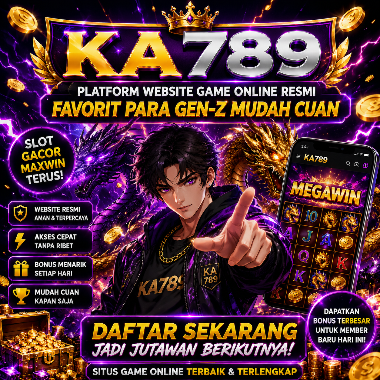 KA789 : Platform Website Game Online Resmi Favorit Para Gen-Z Mudah Cuan