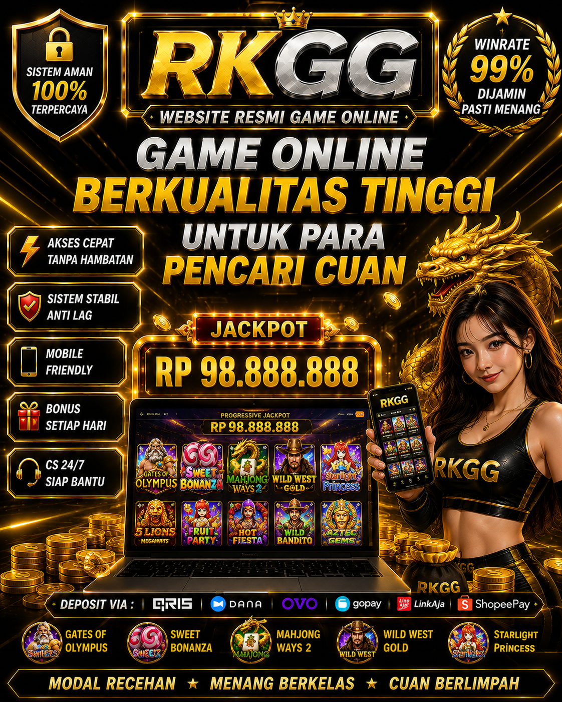 RKGG ~ Website Resmi Game Online Berkualitas Tinggi Untuk Para Pencari Cuan