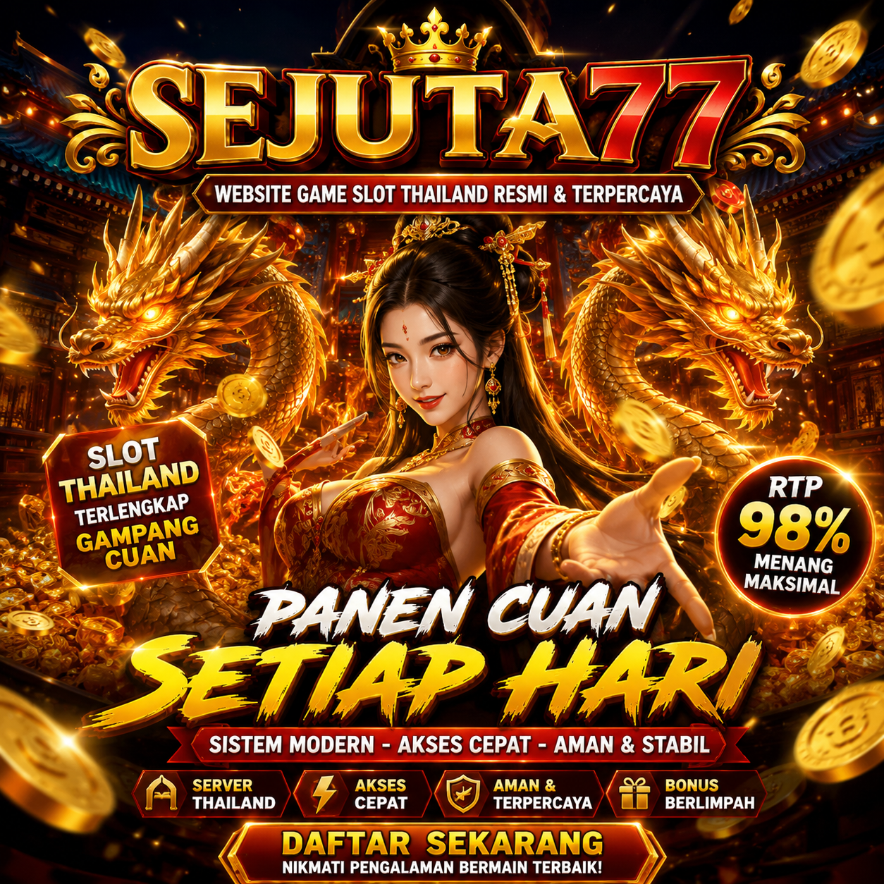 SEJUTA77 ~ Website Game Slot Thailand Resmi & Terpercaya Panen Cuan