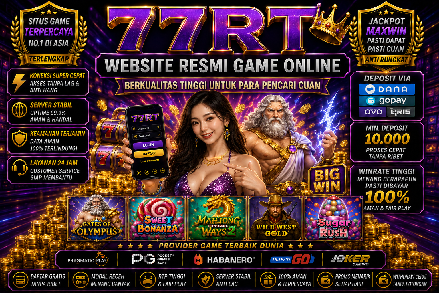 77RT ~ Website Resmi Game Online Berkualitas Tinggi Untuk Para Pencari Cuan