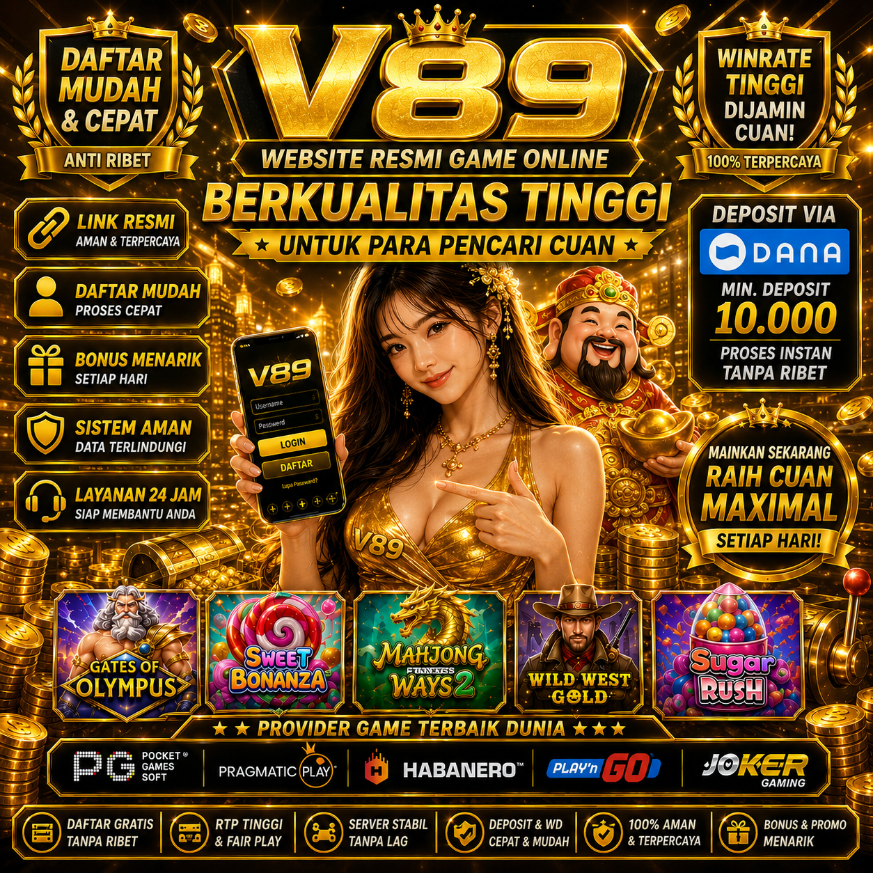 V89 ~ Website Resmi Game Online Berkualitas Tinggi Untuk Para Pencari Cuan