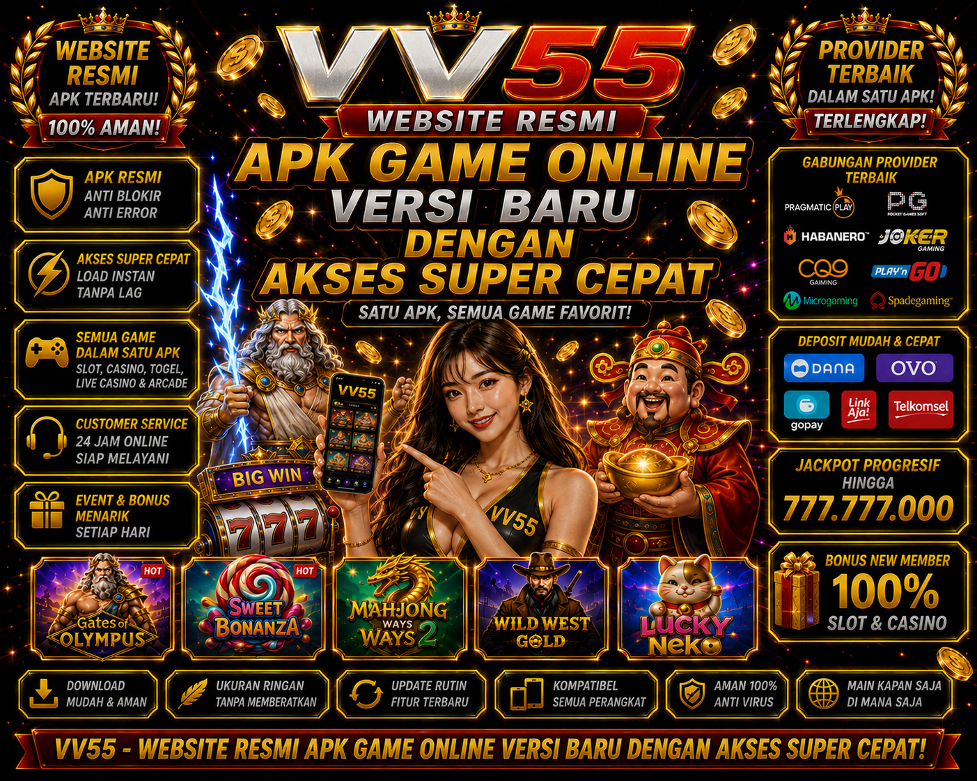 VV55 : Website Resmi APK Game Online Versi Baru Dengan Akses Super Cepat