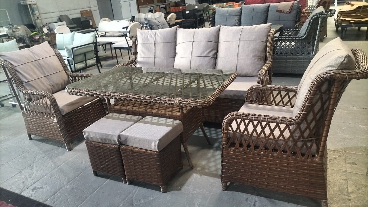 Hasırlı Bahçe & Balkon Takımı