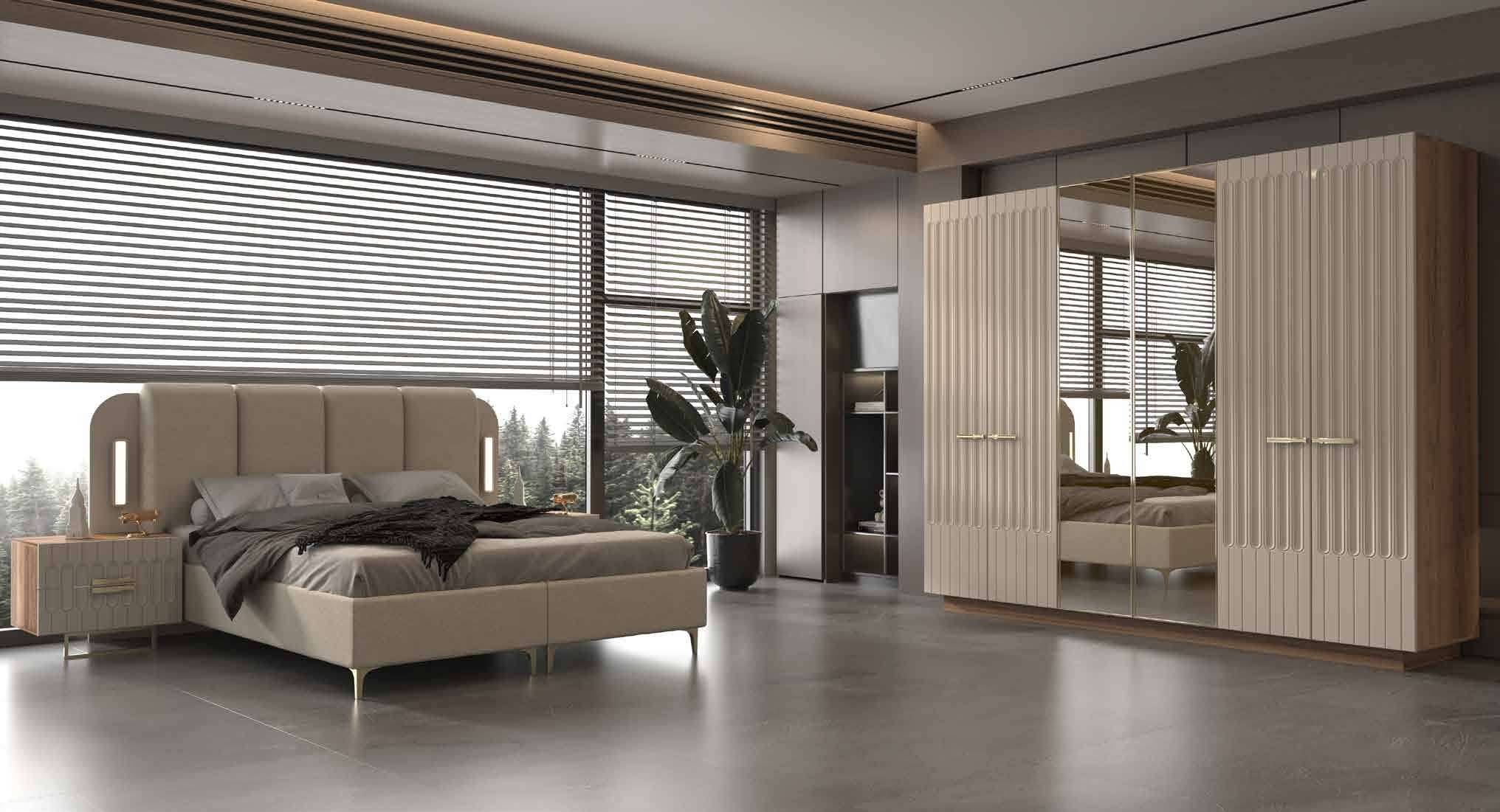 Armoni Modern %100 MDF Yatak Odası Takım