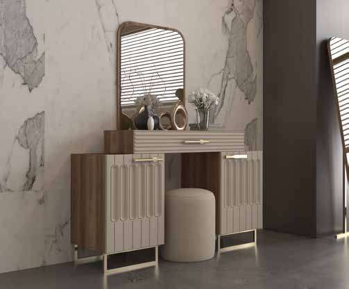 Armoni Modern %100 MDF Yatak Odası Takım