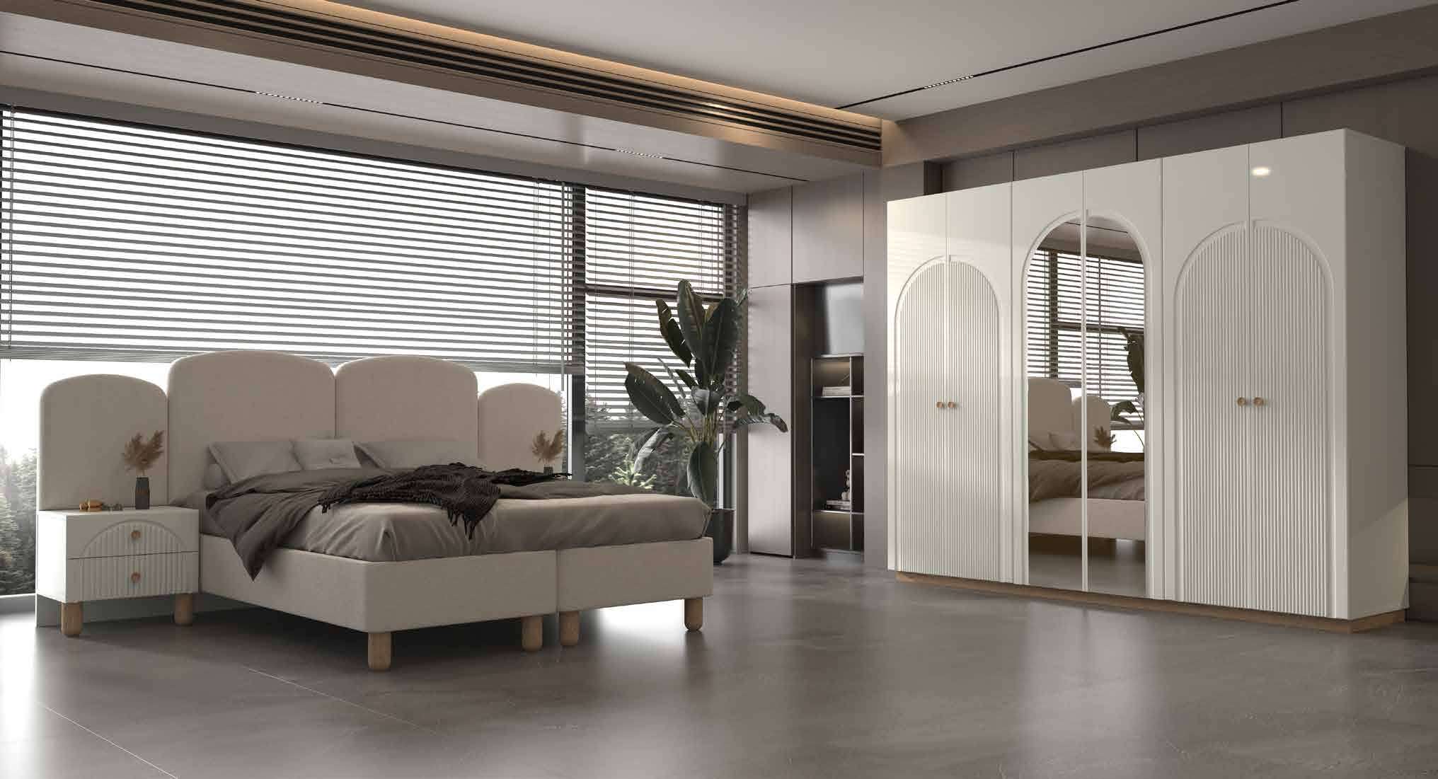 Güneş Modern %100 MDF Yatak Odası Takım