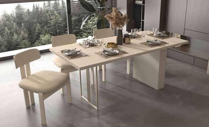 Aria Modern %100 MDF Yemek Odası Takımı