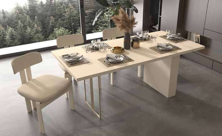 Erciyes Modern %100 MDF Yemek Odası Takımı