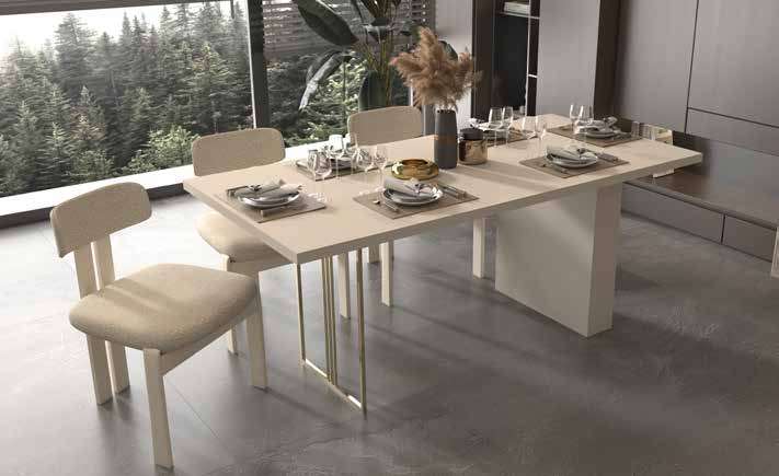 Esila Modern %100 MDF Yemek Odası Takımı