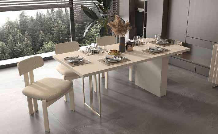 Oslo Modern %100 MDF Yemek Odası Takımı