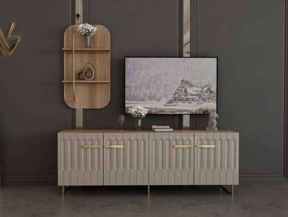 Armoni Modern %100 MDF Yemek Odası Takımı