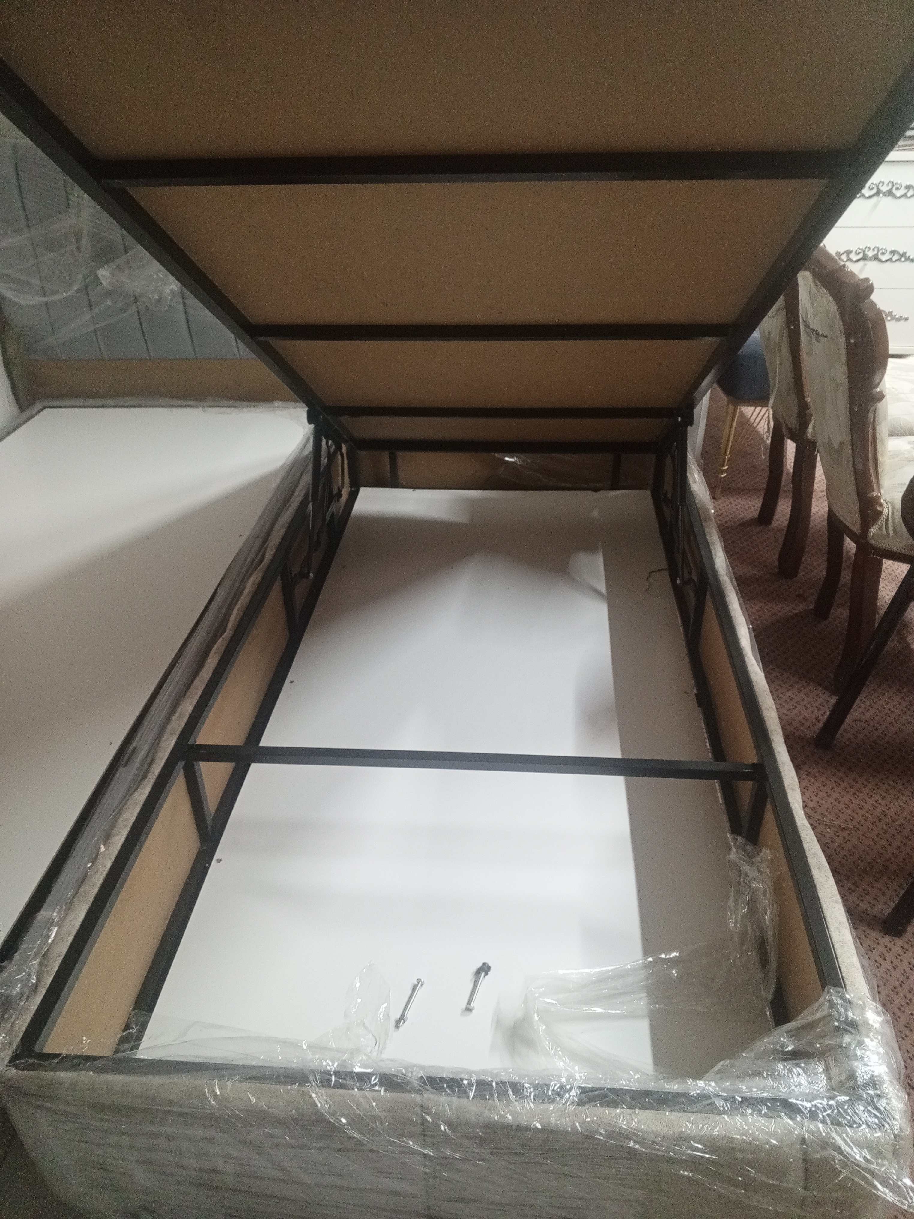 Çelik kasalı amortisörlü kondisyonunu baza 90x190 yeni üretim