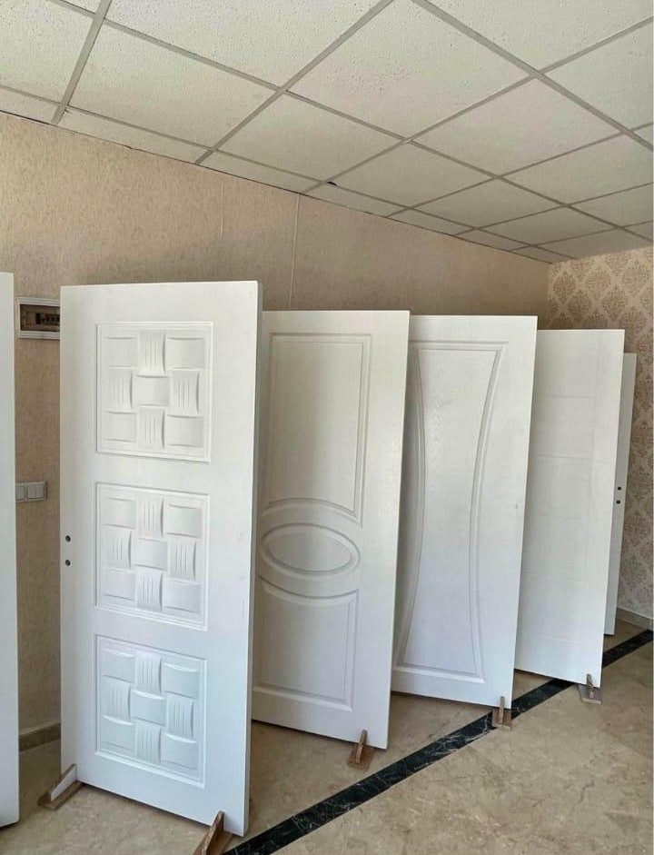 Amerikan Panel Oda Kapısı - Çam Ağacı Presli ve Aksesuar Dahil Tam Takım