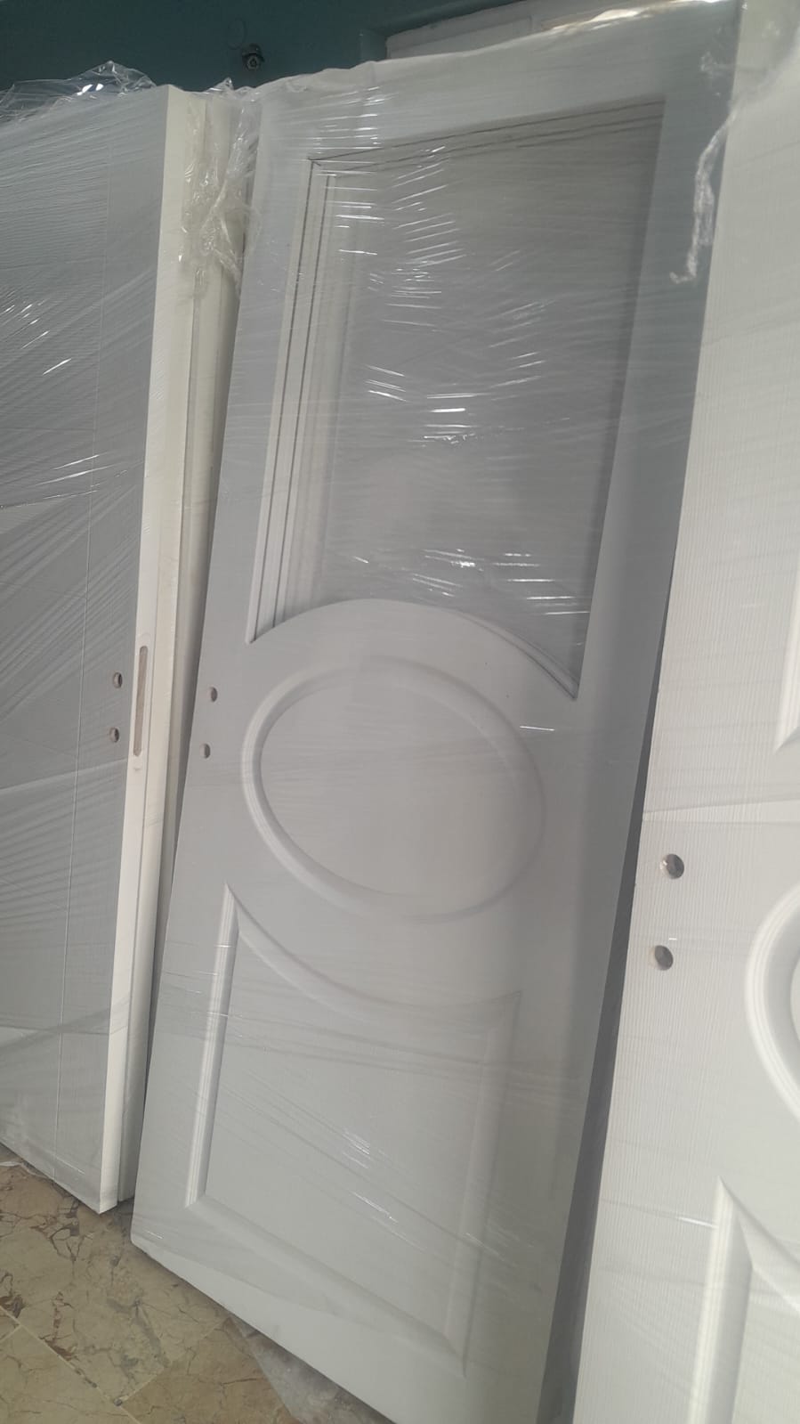 Amerikan Panel Oda Kapısı - Çam Ağacı Presli ve Aksesuar Dahil Tam Takım