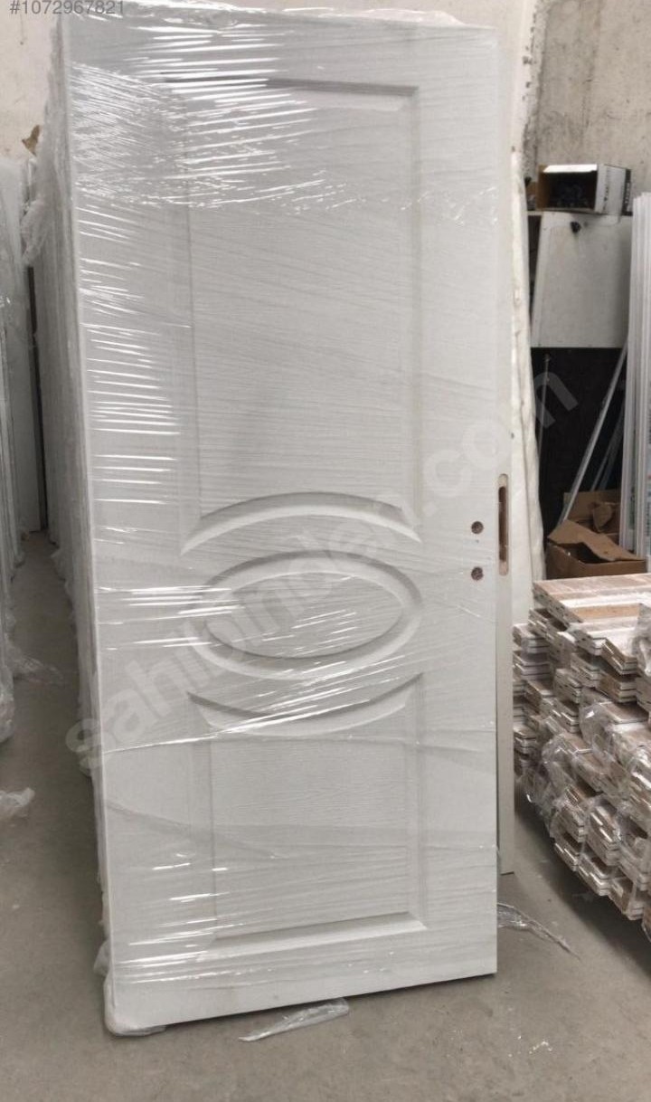 Amerikan Panel Oda Kapısı - Çam Ağacı Presli ve Aksesuar Dahil Tam Takım