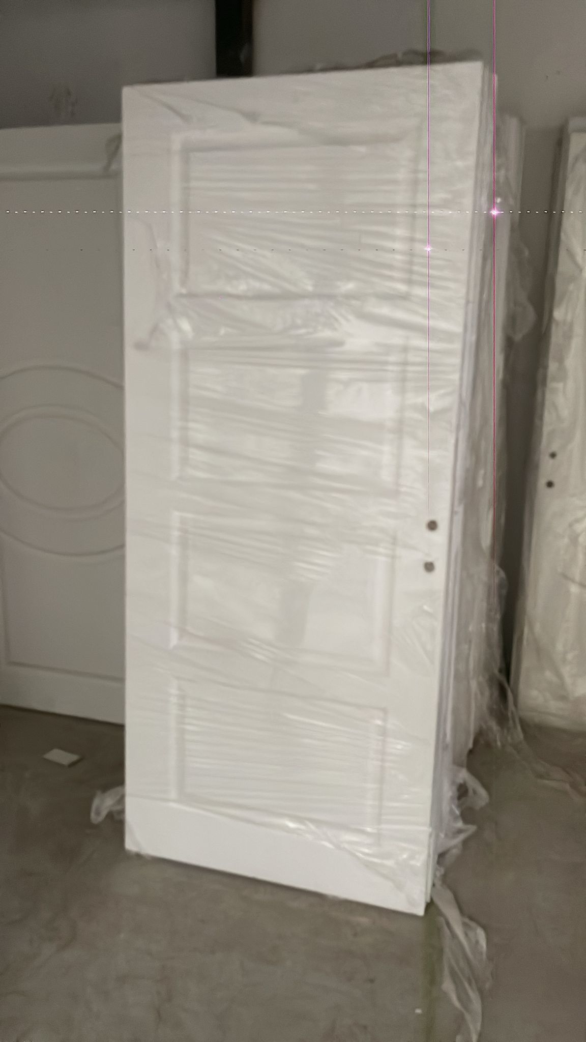 Amerikan Panel Oda Kapısı - Çam Ağacı Presli ve Aksesuar Dahil Tam Takım
