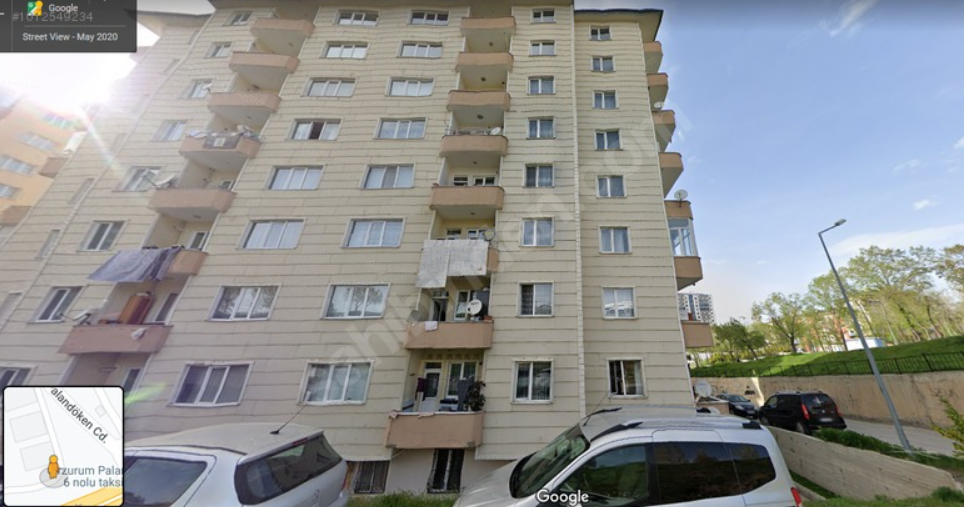 Palandöken Caddesi'nde Satılık 4+1 Güney-Doğu Cepheli Daire